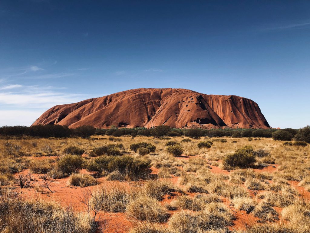 Uluru Ayers Rock backpacken werkvakantie Australie