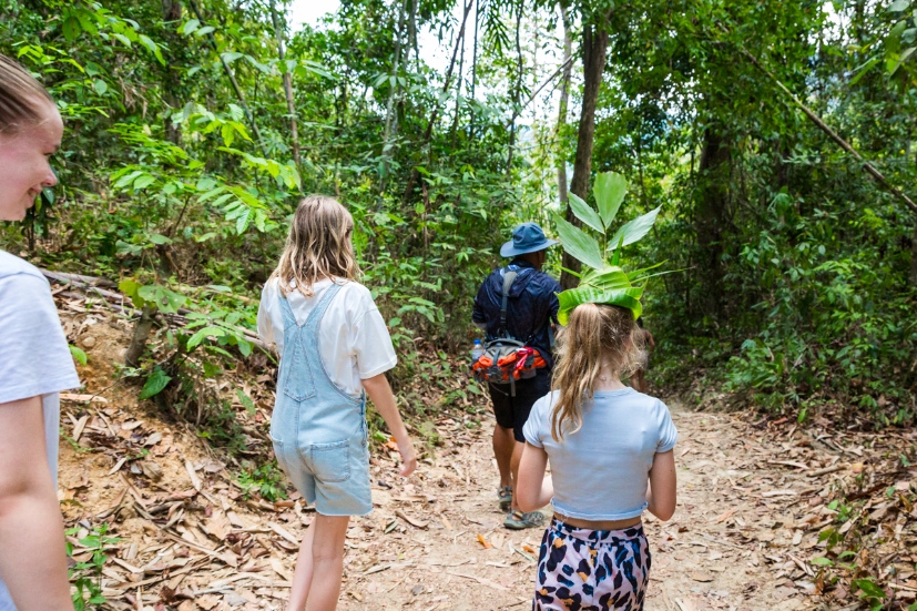 jungle tocht wandeling thailand